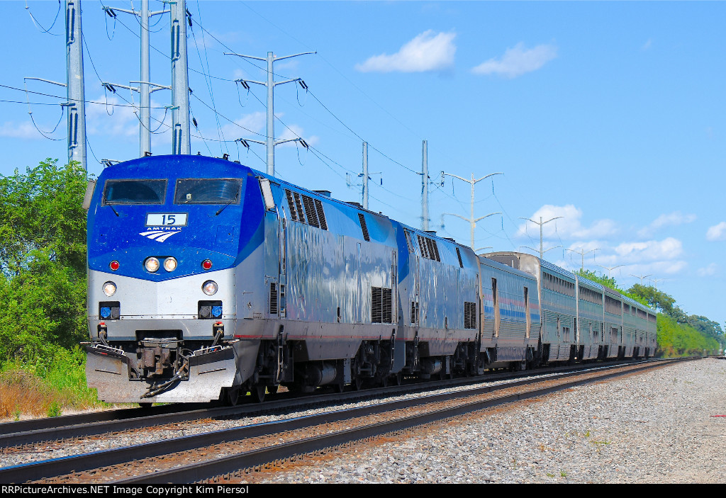 AMTK 15 Train #5 "California Zephyr"